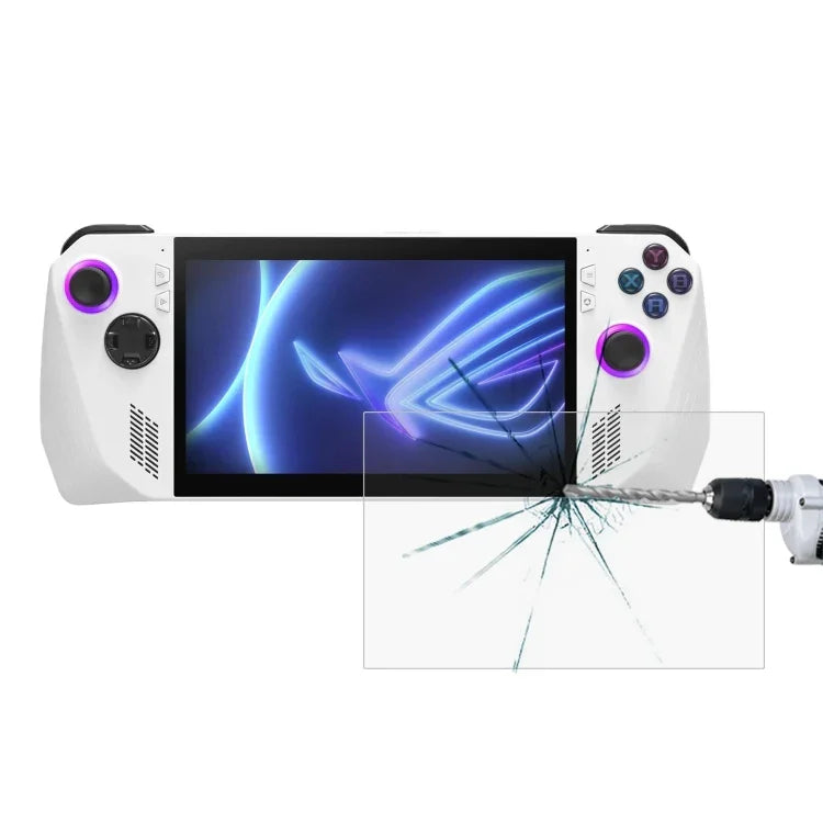 ฟิล์มกระจกนิรภัยกันระเบิด 9H 0.3mm สำหรับ ASUS Xbox Ally 7.0 นิ้ว 2025, สำหรับ ASUS Rog Ally X 7.0, สำหรับ ASUS ROG Ally