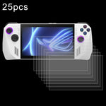 ฟิล์มกระจกนิรภัยกันระเบิด 9H 0.3mm 25 ชิ้น สำหรับ ASUS Xbox Ally 7.0 นิ้ว 2025, สำหรับ ASUS Rog Ally X 7.0, สำหรับ ASUS ROG Ally