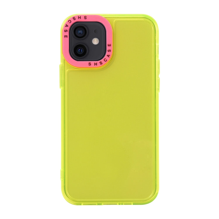 Color Contrast Lens Frame Transparent TPU Phone Case, For iPhone 12, For iPhone 12 Pro Max, For iPhone 12 Pro, For iPhone 11 Pro Max