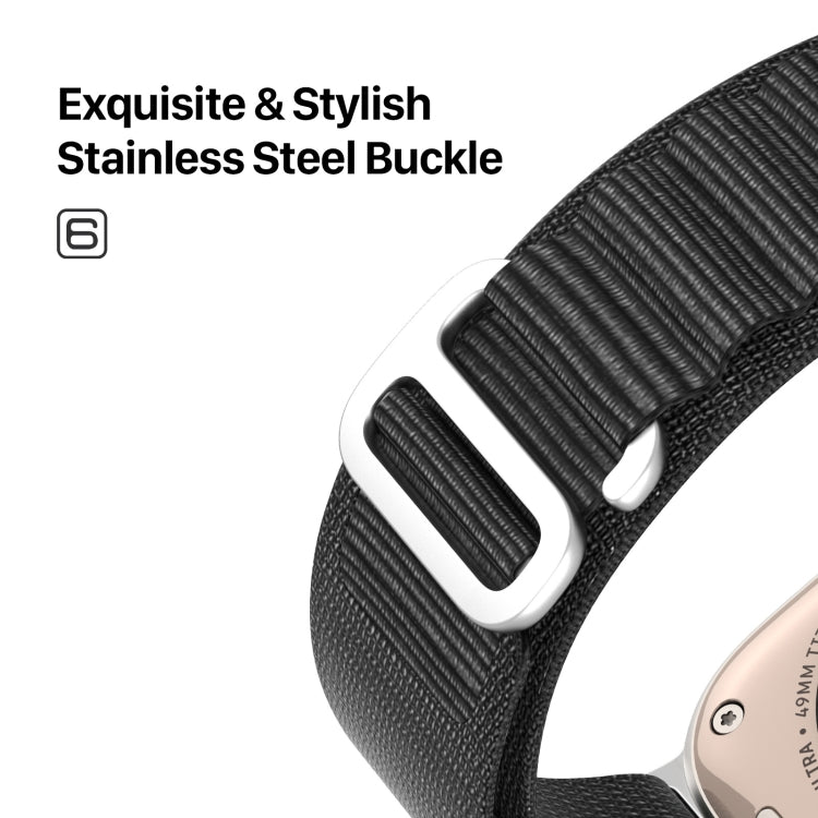 สายรัดนาฬิกาไนลอน DUX DUCIS GS Series สำหรับ Apple Watch Series 7 45mm, Series 6 40mm, Series 6 44mm, Series 5 44mm, Series 5 40mm, Series 4 44mm, Apple Watch 42mm