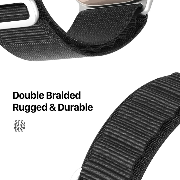 DUX DUCIS GS Series Nylon Loop Watch Band, For Apple Watch Series 6 44mm, For Apple Watch Series 5 44mm, For Apple Watch Series 5 40mm, For Apple Watch Series 4 44mm, For Apple Watch 42mm, For Apple Watch Series 4 40mm, For Apple Watch 38mm            ...
