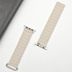 สายรัดนาฬิกาซิลิโคนแม่เหล็กแบบหัวเข็มขัดกลับ สำหรับ Apple Watch Series 2 42mm, สำหรับ Apple Watch Series 2 38mm, สำหรับ Apple Watch 42mm