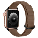 สายซิลิโคนแม่เหล็กหัวเข็มขัดกลับด้าน สำหรับ Apple Watch 38mm