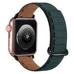 สายซิลิโคนแม่เหล็กหัวเข็มขัดกลับด้าน สำหรับ Apple Watch 38mm