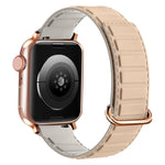 สายซิลิโคนแม่เหล็กหัวเข็มขัดกลับด้าน สำหรับ Apple Watch 38mm
