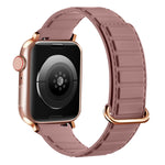 สายรัดนาฬิกาซิลิโคนแม่เหล็กแบบหัวเข็มขัดกลับ สำหรับ Apple Watch SE 2023 40mm, สำหรับ Apple Watch Ultra 2 49mm, สำหรับ Apple Watch Series 9 45mm