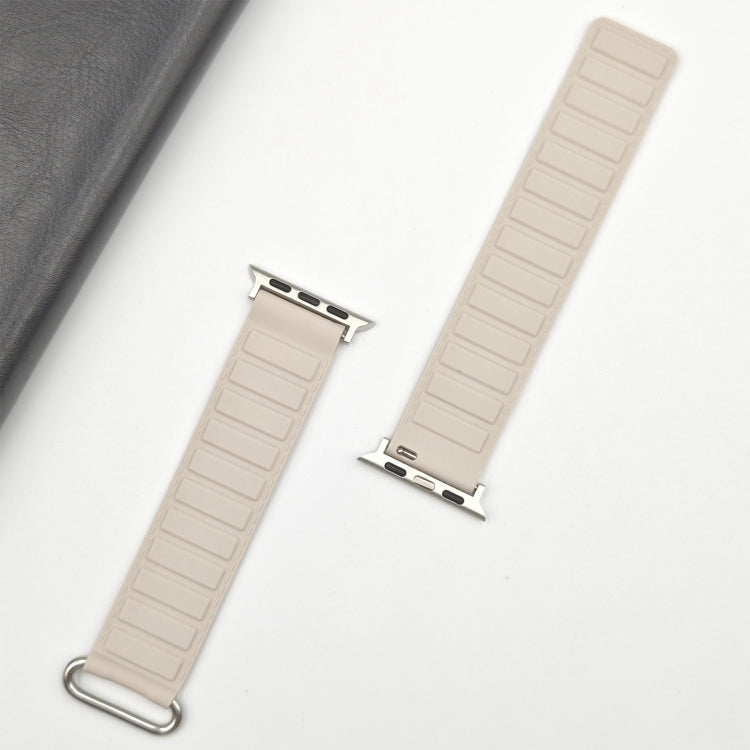 สายรัดนาฬิกาซิลิโคนแม่เหล็กแบบหัวเข็มขัดกลับ สำหรับ Apple Watch SE 2023 40mm, สำหรับ Apple Watch Ultra 2 49mm, สำหรับ Apple Watch Series 9 45mm