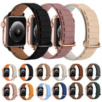 สายซิลิโคนแม่เหล็กหัวเข็มขัดกลับด้าน สำหรับ Apple Watch 38mm