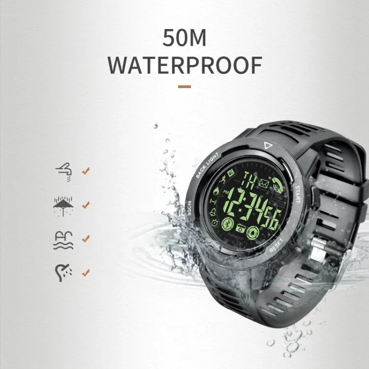SPOVAN PR3 สมาร์ทสปอร์ตวอทช์กันน้ำ Bluetooth สำหรับกิจกรรมกลางแจ้ง