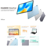 HUAWEI MatePad 11.5 นิ้ว 2023 WIFI, HarmonyOS 3.1 Qualcomm Snapdragon 7 Gen 1 Octa Core, ไม่รองรับ Google Play, 8GB+128GB, 8GB+256GB, 8GB+128GB หน้าจอกระจายแสง, 8GB+256GB หน้าจอกระจายแสง