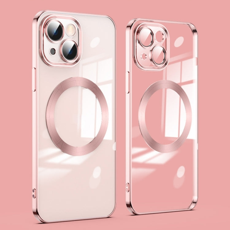 Lens Protector MagSafe Electroplated Phone Case, For iPhone 15 Pro Max, For iPhone 15 Pro, For iPhone 15 Plus, For iPhone 15