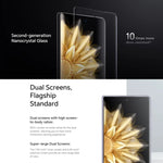 Honor Magic V2 Ultimate 5G, หน้าจอ 7.92 นิ้ว + 6.43 นิ้ว MagicOS 7.2 Snapdragon 8 Gen2 Octa Core สูงสุด 3.36GHz, เครือข่าย: 5G, OTG, ไม่รองรับ Google Play, 16GB+1TB