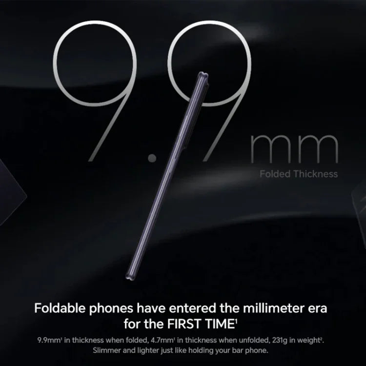 Honor Magic V2 Ultimate 5G, หน้าจอ 7.92 นิ้ว + 6.43 นิ้ว MagicOS 7.2 Snapdragon 8 Gen2 Octa Core สูงสุด 3.36GHz, เครือข่าย: 5G, OTG, ไม่รองรับ Google Play, 16GB+1TB
