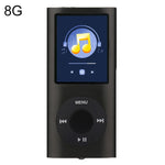 เครื่องเล่น MP4 หน้าจอ TFT 1.8 นิ้ว ตัวเครื่องโลหะ พร้อมการ์ด TF 8G + หูฟัง + สาย, พร้อมการ์ด TF 16G + หูฟัง + สาย, พร้อมหูฟัง + สาย
