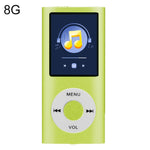 เครื่องเล่น MP4 หน้าจอ TFT 1.8 นิ้ว ตัวเครื่องโลหะ พร้อมการ์ด TF 8G + หูฟัง + สาย, พร้อมการ์ด TF 16G + หูฟัง + สาย, พร้อมหูฟัง + สาย