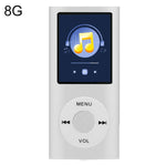 เครื่องเล่น MP4 หน้าจอ TFT 1.8 นิ้ว ตัวเครื่องโลหะ พร้อมการ์ด TF 8G + หูฟัง + สาย, พร้อมการ์ด TF 16G + หูฟัง + สาย, พร้อมหูฟัง + สาย