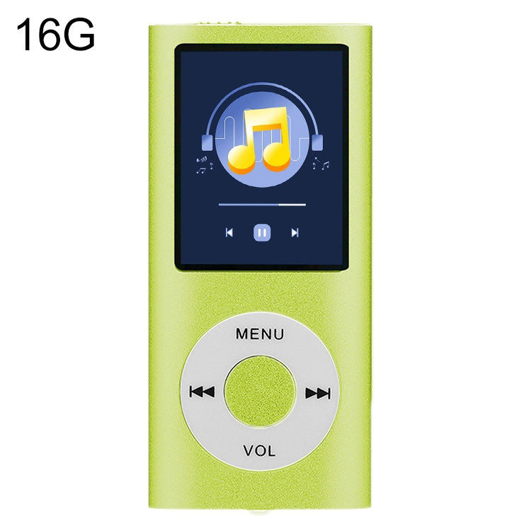 เครื่องเล่น MP4 หน้าจอ TFT 1.8 นิ้ว ตัวเครื่องโลหะ พร้อมการ์ด TF 8G + หูฟัง + สาย, พร้อมการ์ด TF 16G + หูฟัง + สาย, พร้อมหูฟัง + สาย