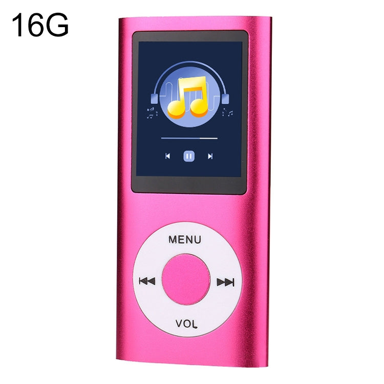 เครื่องเล่น MP4 หน้าจอ TFT 1.8 นิ้ว ตัวเครื่องโลหะ พร้อมการ์ด TF 8G + หูฟัง + สาย, พร้อมการ์ด TF 16G + หูฟัง + สาย, พร้อมหูฟัง + สาย