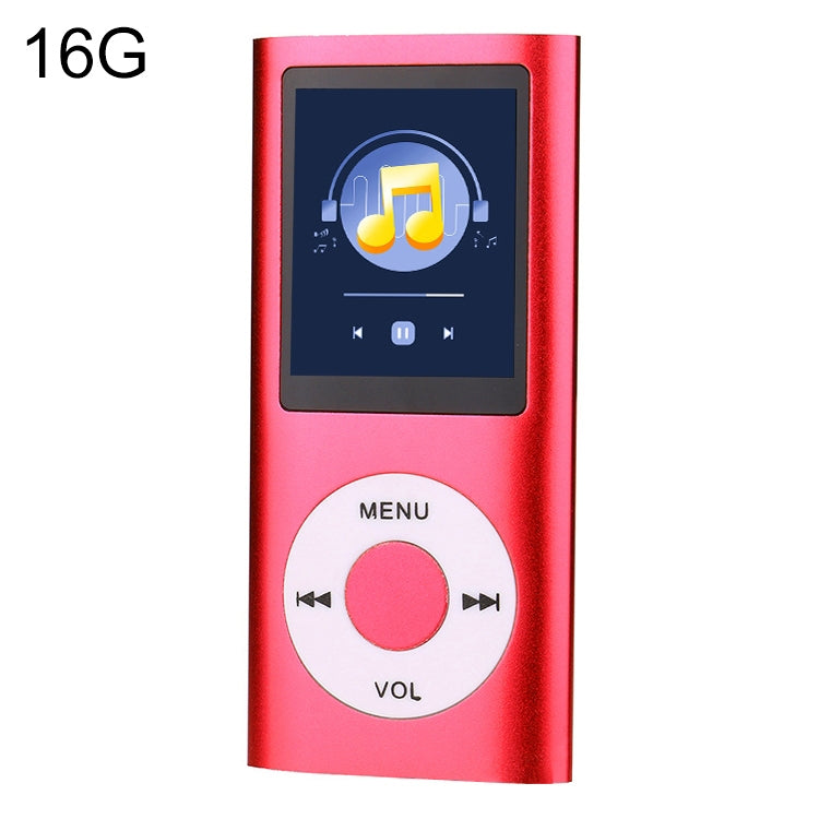 เครื่องเล่น MP4 หน้าจอ TFT 1.8 นิ้ว ตัวเครื่องโลหะ พร้อมการ์ด TF 8G + หูฟัง + สาย, พร้อมการ์ด TF 16G + หูฟัง + สาย, พร้อมหูฟัง + สาย