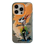 เคสโทรศัพท์ PC + TPU ซีรีส์ภาพวาดน้ำมันลายสัตว์ สำหรับ iPhone 16 Pro Max