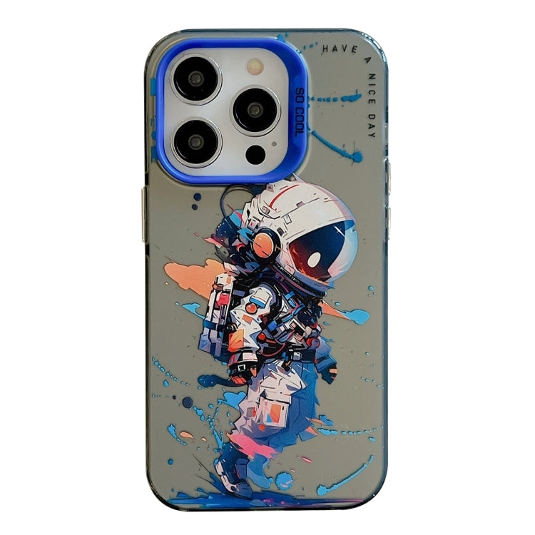 เคสโทรศัพท์ลายภาพวาดน้ำมันสัตว์ PC + TPU สำหรับ iPhone 16 Pro