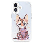 เคสโทรศัพท์ PC + TPU ซีรีส์ภาพวาดน้ำมันลายสัตว์ สำหรับ iPhone 17
