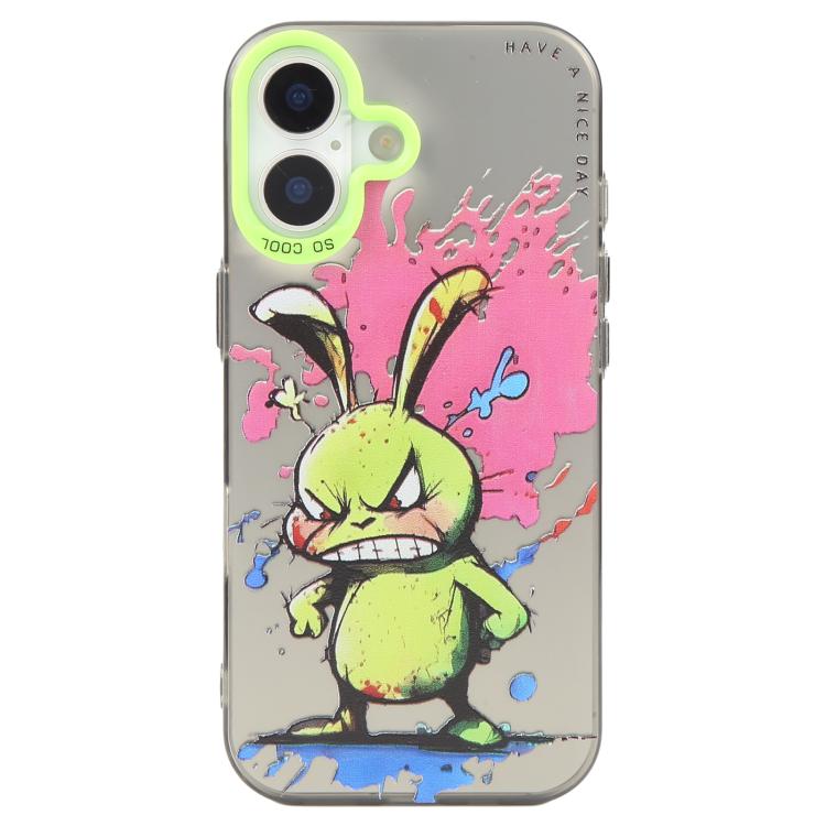 เคสโทรศัพท์ PC + TPU ซีรีส์ภาพวาดน้ำมันลายสัตว์ สำหรับ iPhone 17