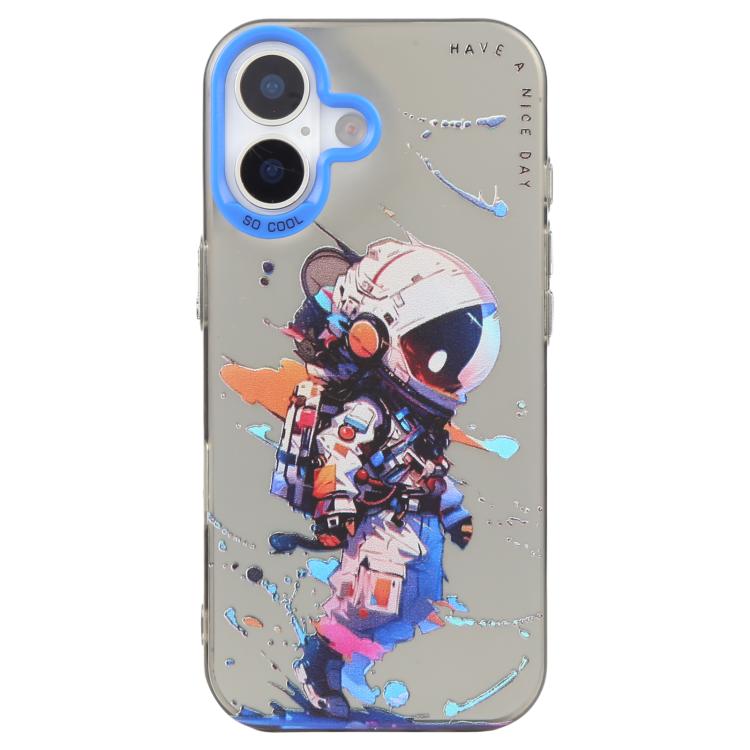 เคสโทรศัพท์ PC + TPU ซีรีส์ภาพวาดน้ำมันลายสัตว์ สำหรับ iPhone 17