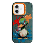 เคสโทรศัพท์ PC + TPU ซีรีส์ภาพวาดน้ำมันลายสัตว์ สำหรับ iPhone Air