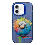 เคสโทรศัพท์ PC + TPU ซีรีส์ภาพวาดน้ำมันลายสัตว์ สำหรับ iPhone Air
