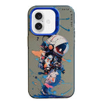 เคสโทรศัพท์ PC + TPU ซีรีส์ภาพวาดน้ำมันลายสัตว์ สำหรับ iPhone Air