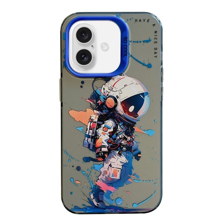 เคสโทรศัพท์ PC + TPU ซีรีส์ภาพวาดน้ำมันลายสัตว์ สำหรับ iPhone Air