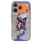 เคสโทรศัพท์ PC + TPU ซีรีส์ภาพวาดน้ำมันลายสัตว์ สำหรับ iPhone 17