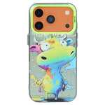 เคสโทรศัพท์ PC + TPU ซีรีส์ภาพวาดน้ำมันลายสัตว์ สำหรับ iPhone 17 Pro Max