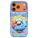 เคสโทรศัพท์ PC + TPU ซีรีส์ภาพวาดน้ำมันลายสัตว์ สำหรับ iPhone 17 Pro Max