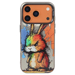 เคสโทรศัพท์ PC + TPU ซีรีส์ภาพวาดน้ำมันลายสัตว์ สำหรับ iPhone 17 Pro Max