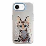 เคสโทรศัพท์ PC + TPU ซีรีส์ภาพวาดน้ำมันลายสัตว์ สำหรับ iPhone 17 Pro Max