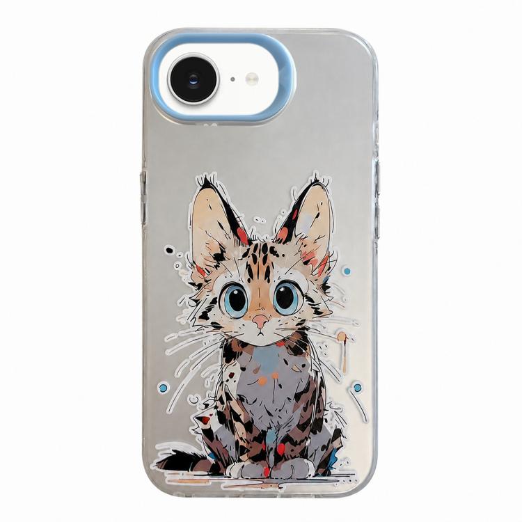 เคสโทรศัพท์ PC + TPU ซีรีส์ภาพวาดน้ำมันลายสัตว์ สำหรับ iPhone 17 Pro Max