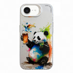 เคสโทรศัพท์ PC + TPU ซีรีส์ภาพวาดน้ำมันลายสัตว์ สำหรับ iPhone 17 Pro Max