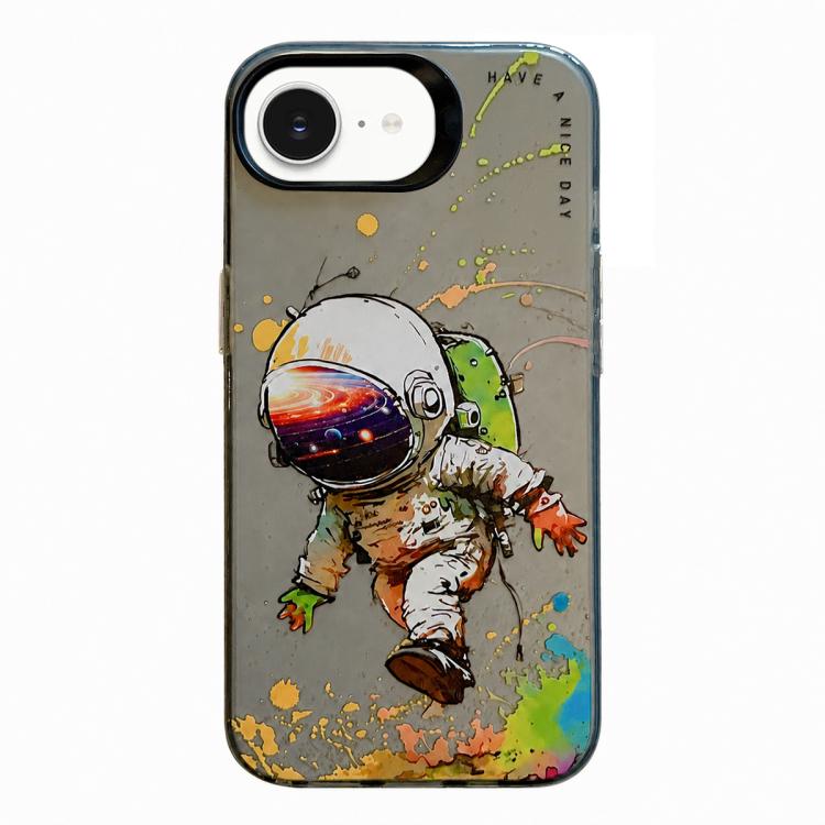 เคสโทรศัพท์ PC + TPU ซีรีส์ภาพวาดน้ำมันลายสัตว์ สำหรับ iPhone 17 Pro Max