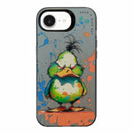 เคสโทรศัพท์ PC + TPU ซีรีส์ภาพวาดน้ำมันลายสัตว์ สำหรับ iPhone 17 Pro Max