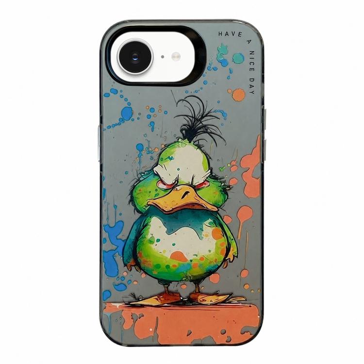 เคสโทรศัพท์ PC + TPU ซีรีส์ภาพวาดน้ำมันลายสัตว์ สำหรับ iPhone 17 Pro Max