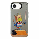 เคสโทรศัพท์ PC + TPU ซีรีส์ภาพวาดน้ำมันลายสัตว์ สำหรับ iPhone 17 Pro Max