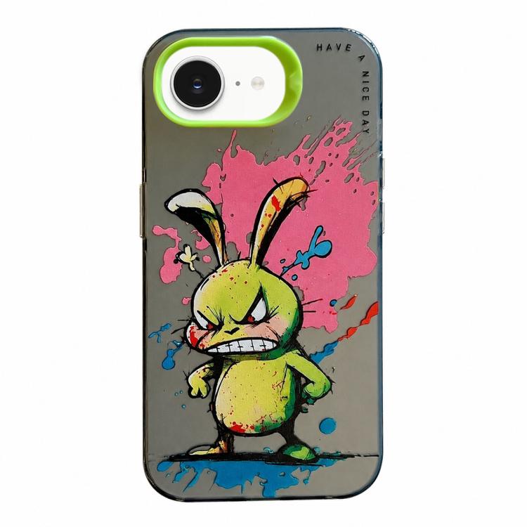 เคสโทรศัพท์ PC + TPU ซีรีส์ภาพวาดน้ำมันลายสัตว์ สำหรับ iPhone 17 Pro Max