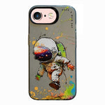 Animal Pattern Oil Painting Series PC + TPU Phone Case, For iPhone 6s Plus / 6 Plus