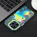 เคสโทรศัพท์ PC + TPU ซีรีส์ภาพวาดน้ำมันลายสัตว์ สำหรับ iPhone 17