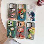 Animal Pattern Oil Painting Series PC + TPU Phone Case, For iPhone 11 Pro Max