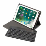 TH10-C สำหรับระบบ Android & Apple & Windows ขนาด 9.7-10 นิ้ว เคสป้องกันคีย์บอร์ดบลูทูธถอดได้อเนกประสงค์ พร้อมขาตั้ง ไม่มีระบบสัมผัส
