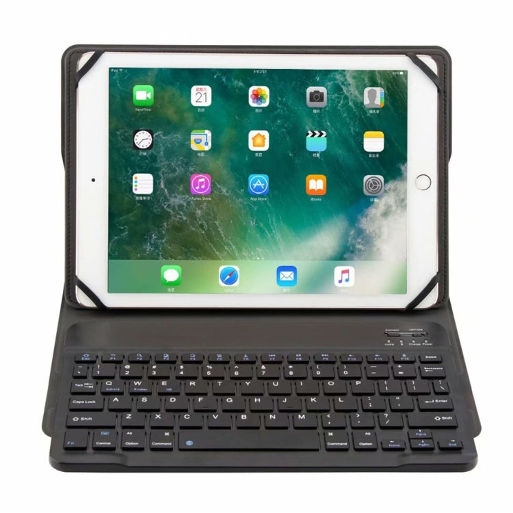 TH10-C สำหรับระบบ Android & Apple & Windows ขนาด 9.7-10 นิ้ว เคสป้องกันคีย์บอร์ดบลูทูธถอดได้อเนกประสงค์ พร้อมขาตั้ง ไม่มีระบบสัมผัส