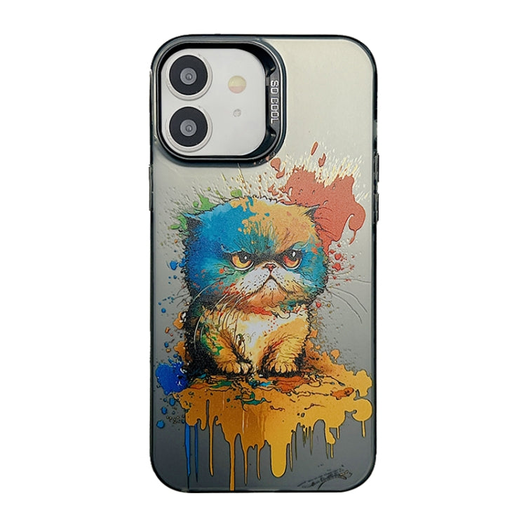 Cute Animal Pattern Series PC + TPU Phone Case, For iPhone 12 Pro, For iPhone 11